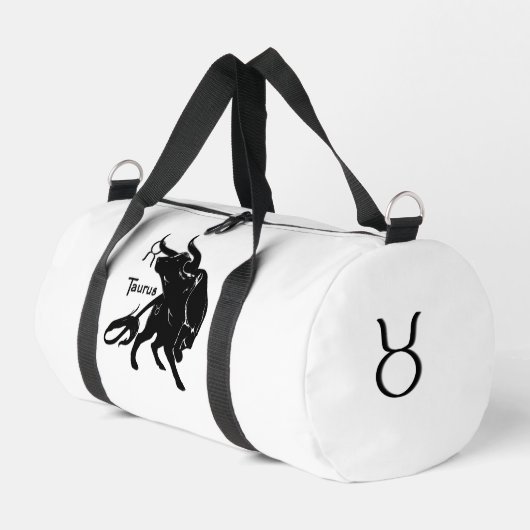 Mighty Taurus The Bull Zodiac Duffle Bag (Linke Seite)