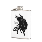 Mighty Taurus The Bull Zodiac Flachmann (Links)