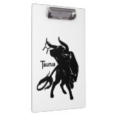 Mighty Taurus The Bull Zodiac Klemmbrett (Rechts)