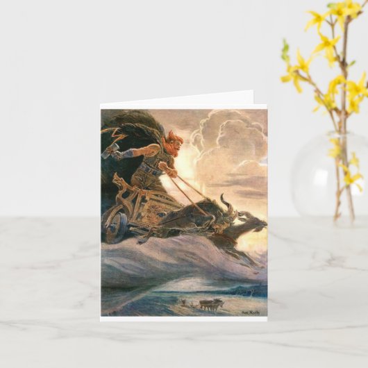 Mighty Thor Karte (Gelbe Blume)