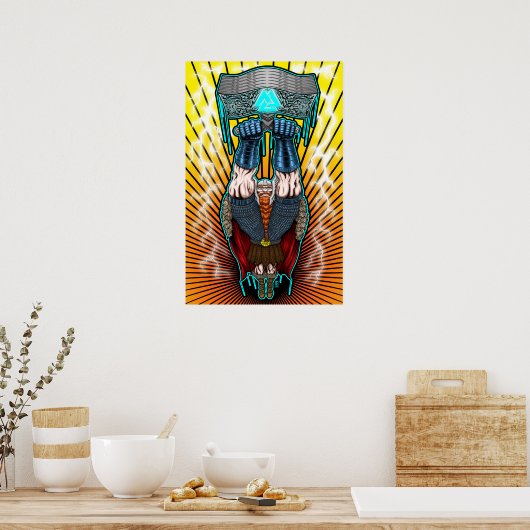 Mighty Thor - Poster (Küche)