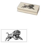 Mighty Tiger Wooden Art Stamp Gummistempel (Stempel)