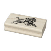Mighty Tiger Wooden Art Stamp Gummistempel (Stempel)