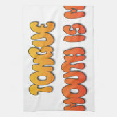 Mighty Tongue Schwäche Mouth Pic Handtuch (Vertikal)