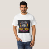 Mighty Will - Wolf T-Shirt (Vorne ganz)