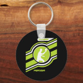 MightySpin Ping Pong Tischtennis T-Shirt Comfortab Schlüsselanhänger (Vorderseite)