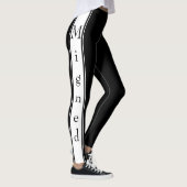 Migne Design Sport Leggings - Ihre Farbe und Ihren (Rechts)