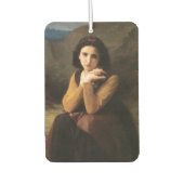 Mignon Innocence Adoleszenz Girl, Bouguereau Autolufterfrischer (Vorderseite)