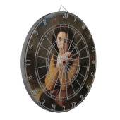 Mignon Innocence Adoleszenz Girl, Bouguereau Dartscheibe (Vorderseite Links)