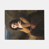 Mignon Innocence Adoleszenz Girl, Bouguereau Fußmatte (Vorderseite)
