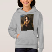 Mignon Innocence Adoleszenz Girl, Bouguereau Hoodie (Vorderseite)