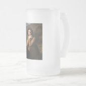 Mignon Innocence Adoleszenz Girl, Bouguereau Mattglas Bierglas (VorderseiteRechts)