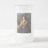 Mignon Innocence Adoleszenz Girl, Bouguereau Mattglas Bierglas (Mittel)