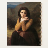 Mignon Innocence Adoleszenz Girl, Bouguereau Planer (Rückseite)