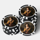 Mignon Innocence Adoleszenz Girl, Bouguereau Pokerchips (Stapel)