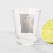 Mignon Innocence Adoleszenz Girl, Bouguereau Schnapsglas (Rückseite)