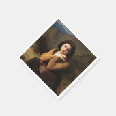 Mignon Innocence Adoleszenz Girl, Bouguereau Serviette (Ecke)
