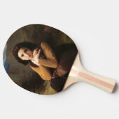 Mignon Innocence Adoleszenz Girl, Bouguereau Tischtennis Schläger (Seitenansicht)