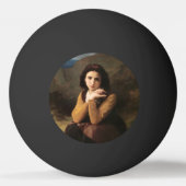 Mignon Innocence Adoleszenz Girl, Bouguereau Tischtennisball (Vorderseite)