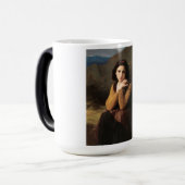 Mignon Innocence Adoleszenz Girl, Bouguereau Verwandlungstasse (Vorderseite Links)