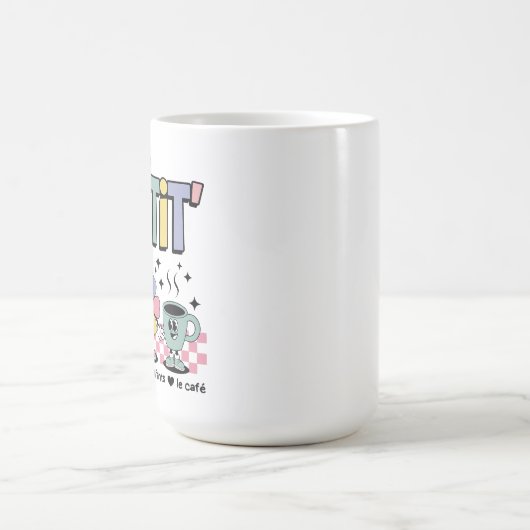 Mignon Retro für Instit Kaffeetasse (Mittel)