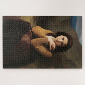 Mignon (Sweet Young French Girl) (von Bouguereau) Puzzle (Horizontal)