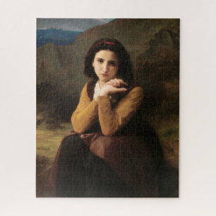 Mignon Unschuld eines jungen Mädchens, Bouguereau Puzzle
