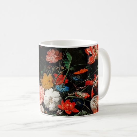 Mignon's Das umgekippte Bouquet Kaffeetasse (VorderseiteRechts)