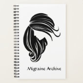 Migräne-Archiv / Krankenakte Planer (Vorderseite)