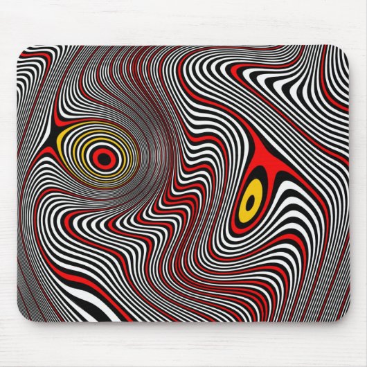 Migräne-Aura-Mischung und Match-Mausunterlage Mousepad (Vorne)