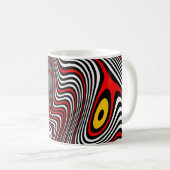 Migräne-Aura-optische Täuschung Kaffeetasse (VorderseiteRechts)