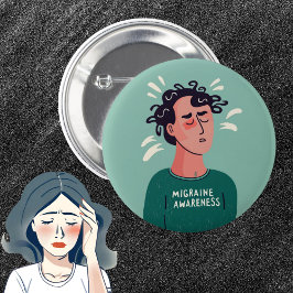Migräne Bewusstsein Migräne neurologische Störunge Button