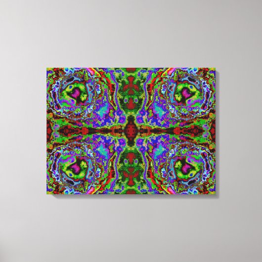 "Migräne - das ist mehr als nur Kopfschmerzen" Leinwanddruck (Vorderseite)