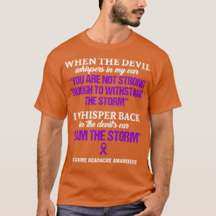 Migräne Kopfschmerzen Bewusstsein, dass ich der St T-Shirt