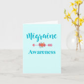 Migräne Kopfschmerzen Bewusstsein Karte (Gelbe Blume)