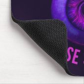Migräne-Spirale: Bitte Warten Mousepad (Ecke)
