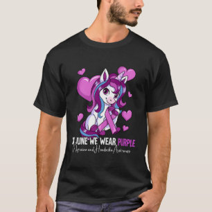 Migräne und Kopfschmerzen Bewusstsein T-Shirt