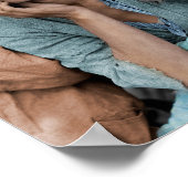 Migrantenmutter von Dorothea Lange 1936 Poster (Ecke)