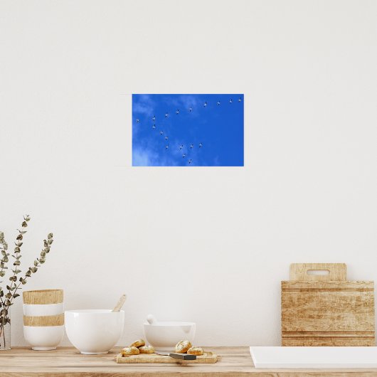 Migrating Birds Poster (Küche)