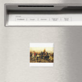 Migration der Serben von Paja Jovanovic Fine Art Magnet (In Situ (Geschirrspüler))