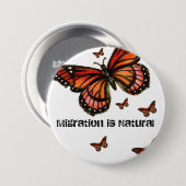 Migration ist natürlicher Monarch Button (Vorne & Hinten)