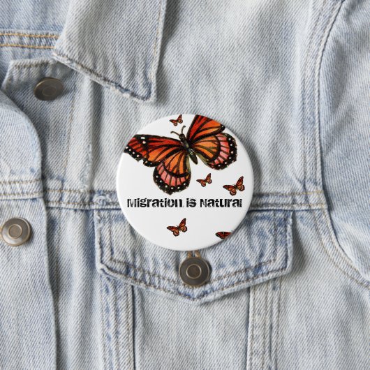 Migration ist natürlicher Monarch Button (Beispiel)