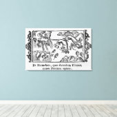 Migration von Lemmingen Leinwanddruck (Insitu (Holzboden))