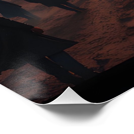 Migration von Schatten Poster (Ecke)