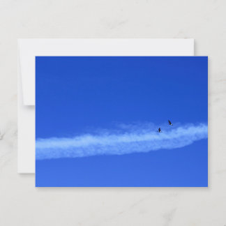 Migrationspartei von Gänsen Postkarte