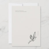 Migratory Swallow- Introvert Vintage Flat Card (Vorderseite)