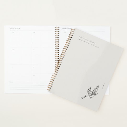 Migratory Swallow- Naturalist Menagerie Archive  Planer (Anzeige)