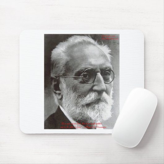 Miguel de Unamuno kann Geschenke und Karten für Li Mousepad (Mit Mouse)