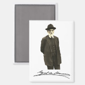 Miguel de Unamuno Magnet (Vorderseite/Rückseite)