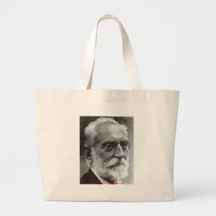 Miguel de Unamuno Zitate über die Fähigkeit zu lie Jumbo Stoffbeutel